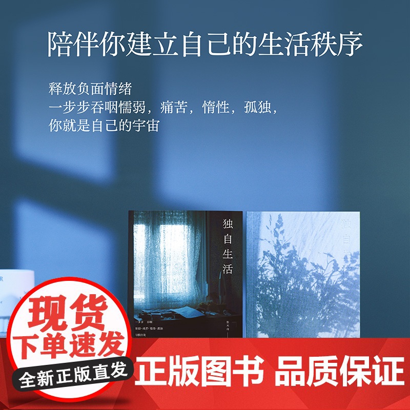 独自生活 独木舟作品2025全新散文集 学会自处你就拥有了自愈的能力 中国现代随笔三万呢太白文艺出版社高清大图
