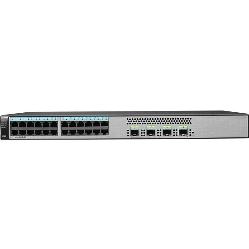 华为 S1720-28GFR-4P交换机（24个以太网端口 4个千兆SFP 交流供电）
