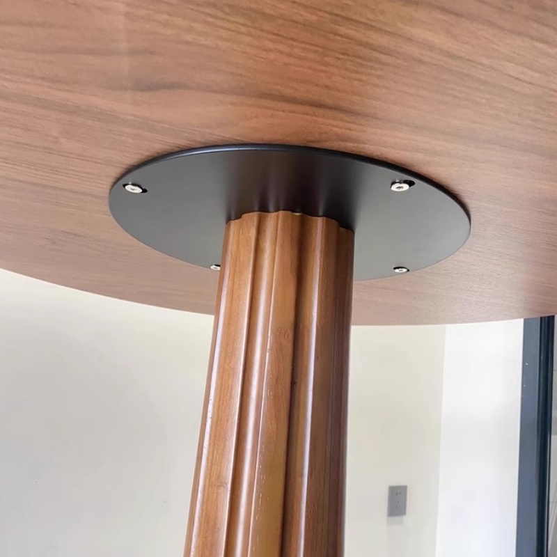 宜掌柜 圆形餐桌 1.1米 张高清大图