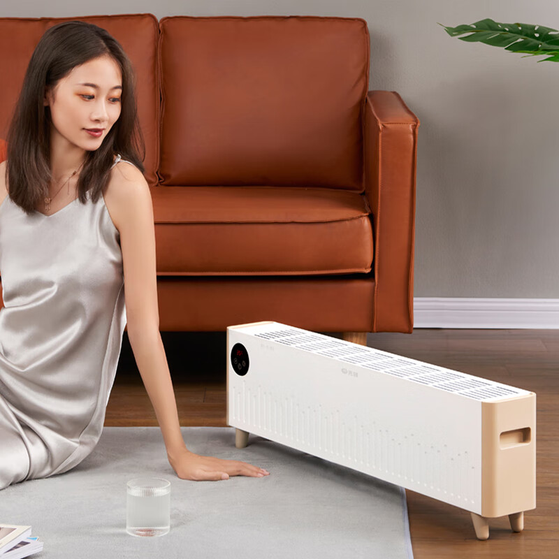 先锋(SINGFUN)踢脚线取暖器电暖器 [居浴两用]加热器 家用卧室过热保护电暖气对流式 智能遥控防水踢脚线高清大图