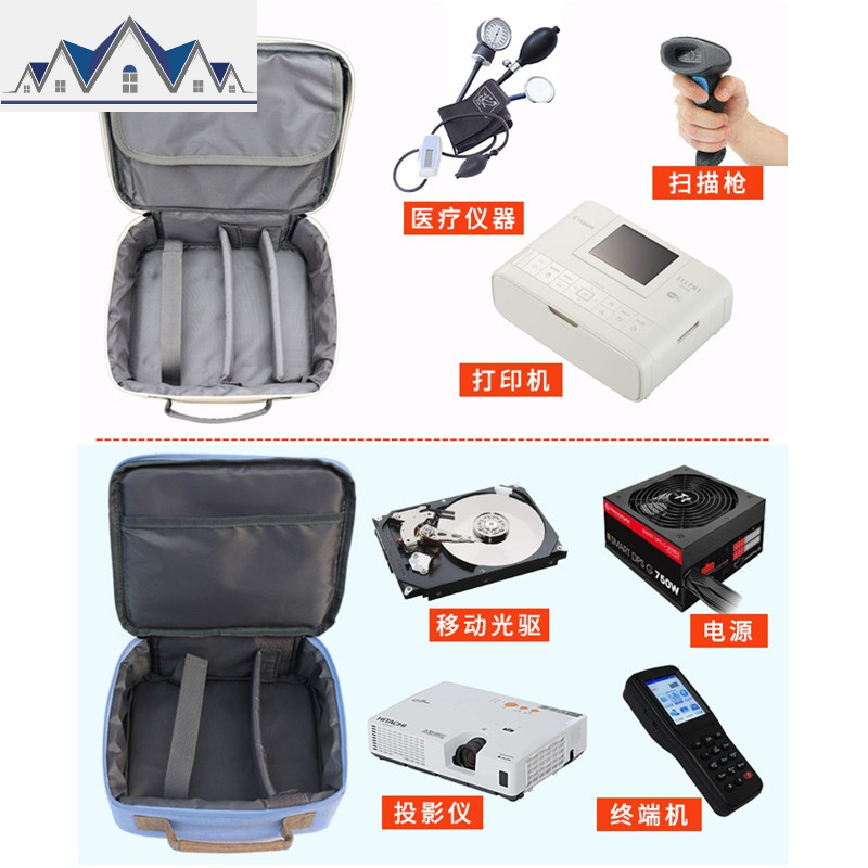 CP1300相片打印手提包佳能CP1200收纳包米青春版投影仪配件数码包 三维工匠