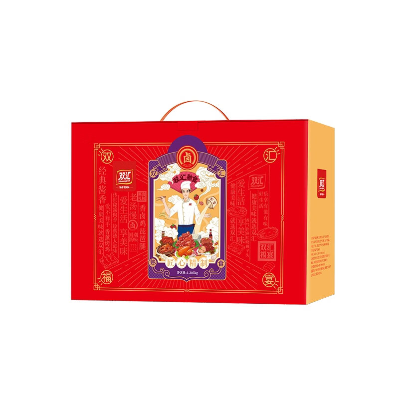 双汇 熟食福宴(即食) 1600g(单位:盒)高清大图