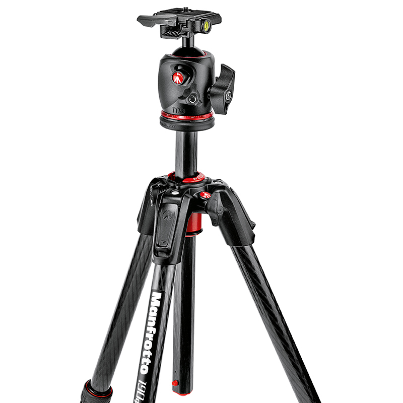 曼富图(MANFROTTO) MK190GOC4-BHX 190Go!M碳纤维四节三脚架球形云台套装