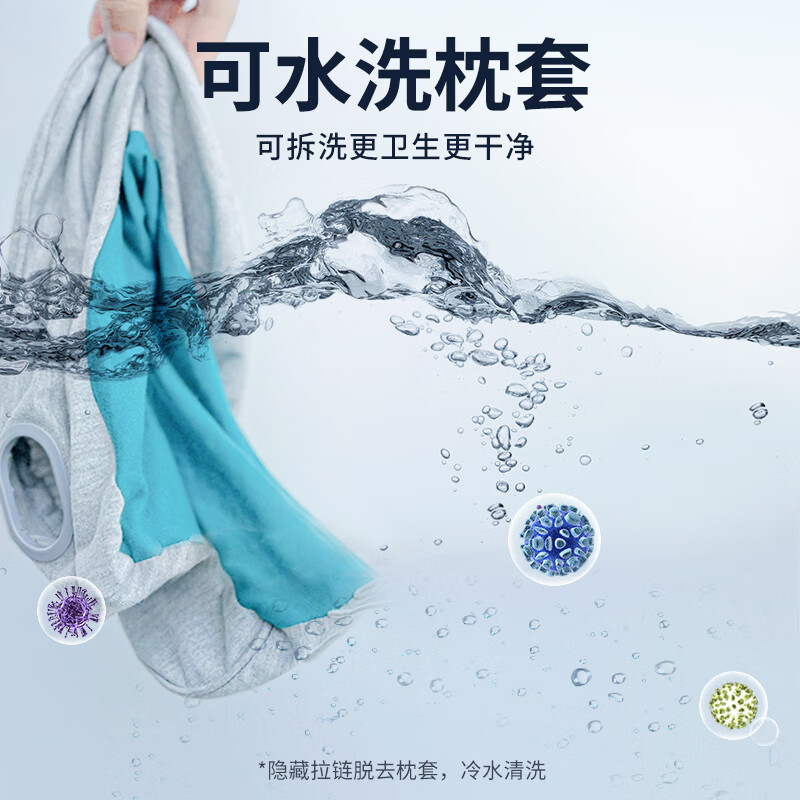 和正按摩器颈椎物理揉捏U型多功能多模式恒温热敷可拆洗HZ-U1高清大图
