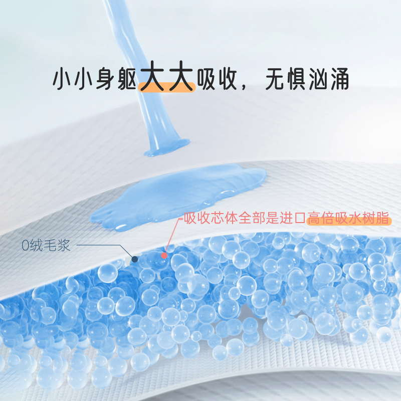 竹马之友尊享款竹纤维日用卫生巾245mm*10片/包高清大图