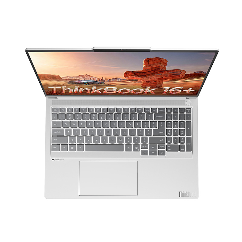 ThinkPad ThinkBook 16+ 08CD 2026款16英寸大屏学生游戏娱乐商务办公笔记本电脑 3.2K高色域屏 UItra X7-358H 32G 1T 白高清大图