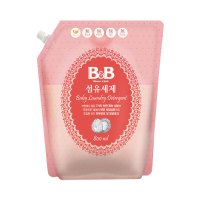 保宁(B&B)洗衣液 婴儿衣物纤维洗涤剂800ml 袋装 自然清香