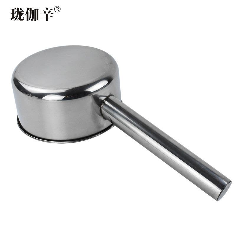 珑伽辛 不锈钢卷边平底水勺水瓢 大号/个图片