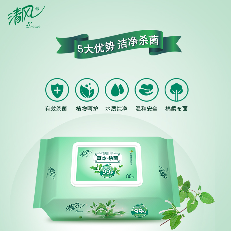 清风御本草80片4包-BWB80YE1