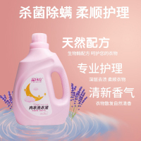 晶月亮内衣洗衣液久留香全效洁净除菌洗衣液 深层洁净家庭清洁组套2kg家庭装