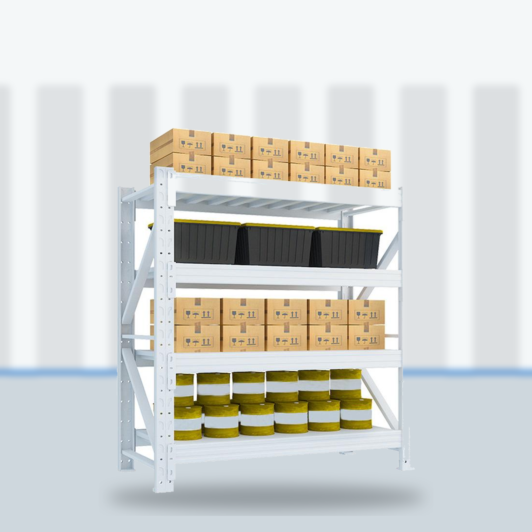 晖旭源 货架 重型2000*500*2000mm(380kg) 组高清大图