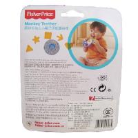 Fisher-price 费雪 缤纷动物之小猴子牙胶摇铃组 Y6584