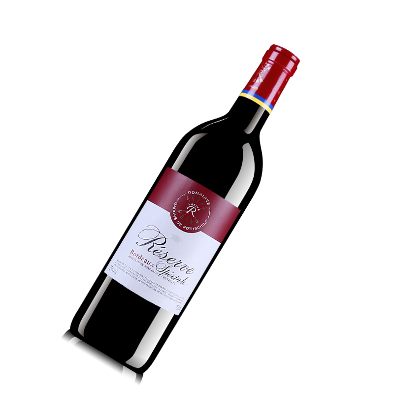 法国原瓶进口红酒拉菲珍藏波尔多AOC干红葡萄酒750ml单瓶装Lafite