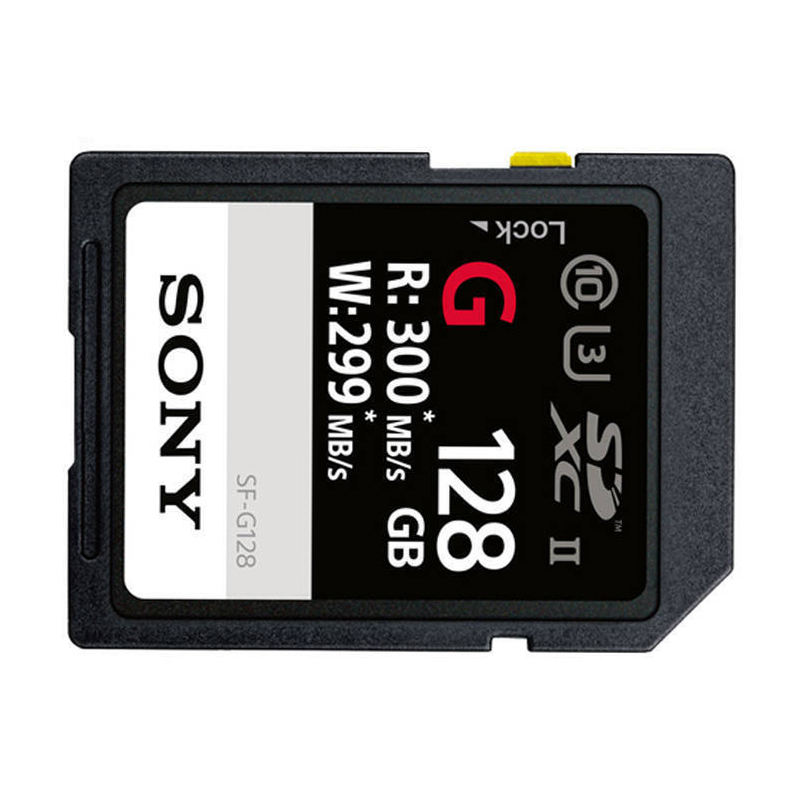 索尼(SONY) SD 128G 300M 存储卡 高速单反微单数码相机高清摄像机导航内存卡 SD卡