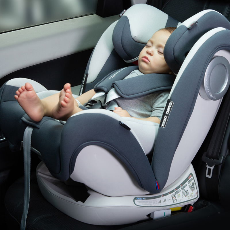 reebaby瑞贝乐儿童安全座椅汽车用正反双向012岁036kg全注塑isofix硬