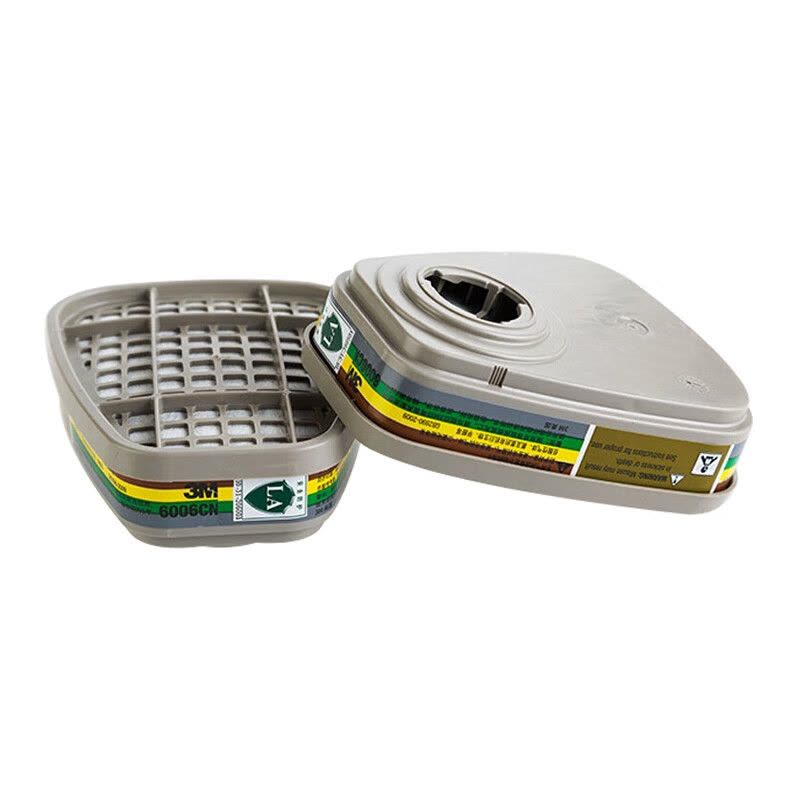 3M 6006CN 多用气体/ 蒸气滤毒盒 1个图片