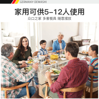 德玛仕（DEMASHI） 消毒柜 ZTP380K-2 立式 家用 厨房商用茶杯茶具碗筷消毒碗柜 大容量双开门 高温