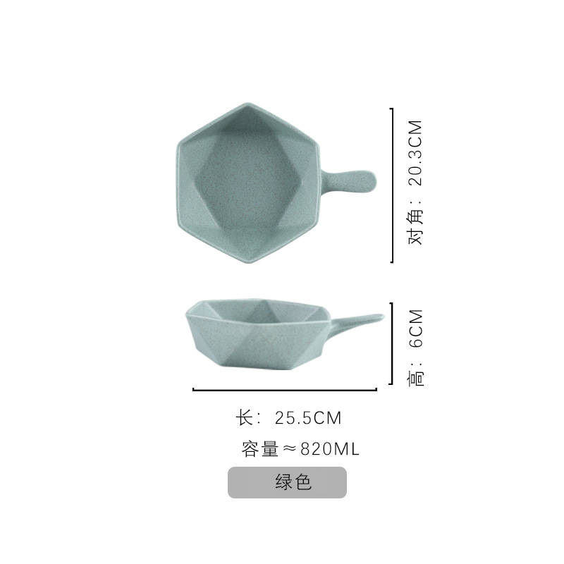 梵澜狸多功能托盘陶瓷烤盘TA37 个高清大图