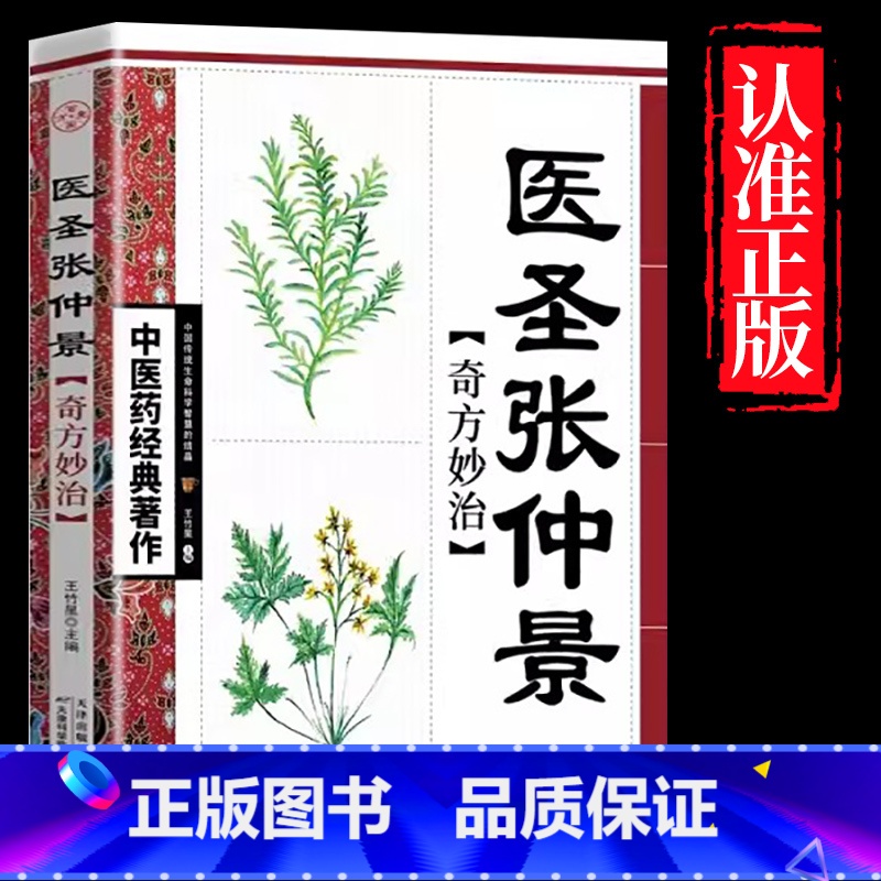 医圣张仲景 【正版】全4册中医书籍大全药王孙思邈+神医华佗+医祖扁鹊+医圣张仲景中医基础理论本草纲目黄帝内经中医四思华内