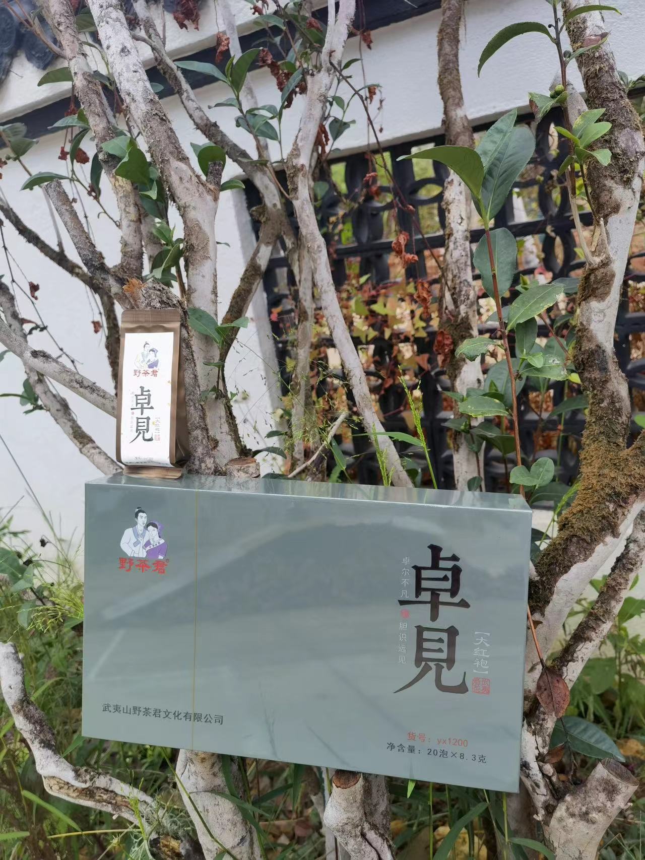 野茶君 茶叶 大红袍(卓见1级)166g高清大图