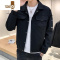 YANXU网红痞帅外套男秋春季新款潮流韩版休闲长袖潮牌男士修身工装夹克
