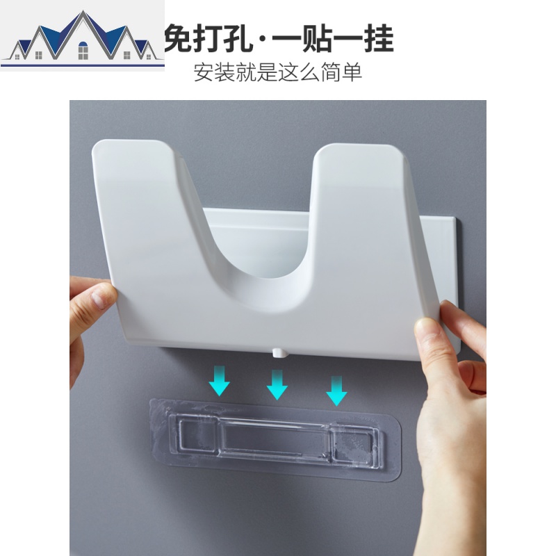 厨房锅盖架壁挂式家用坐式放锅盖的架子免打孔砧板菜板收纳置物架 三维工匠高清大图