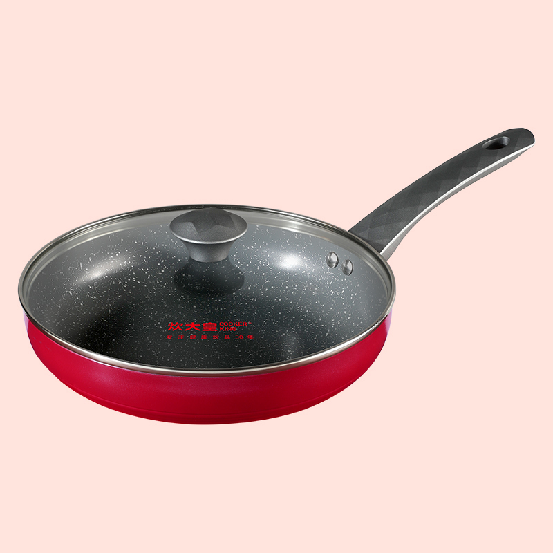 炊大皇(COOKER KING) 煎锅新钻不粘锅牛排煎锅多功能平底煎蛋锅26cmJG26XZ-2