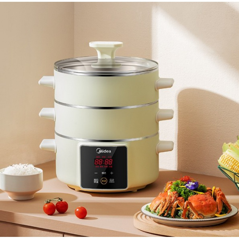 美的的(midea)电蒸锅多功能电煮锅家用机电蒸锅
