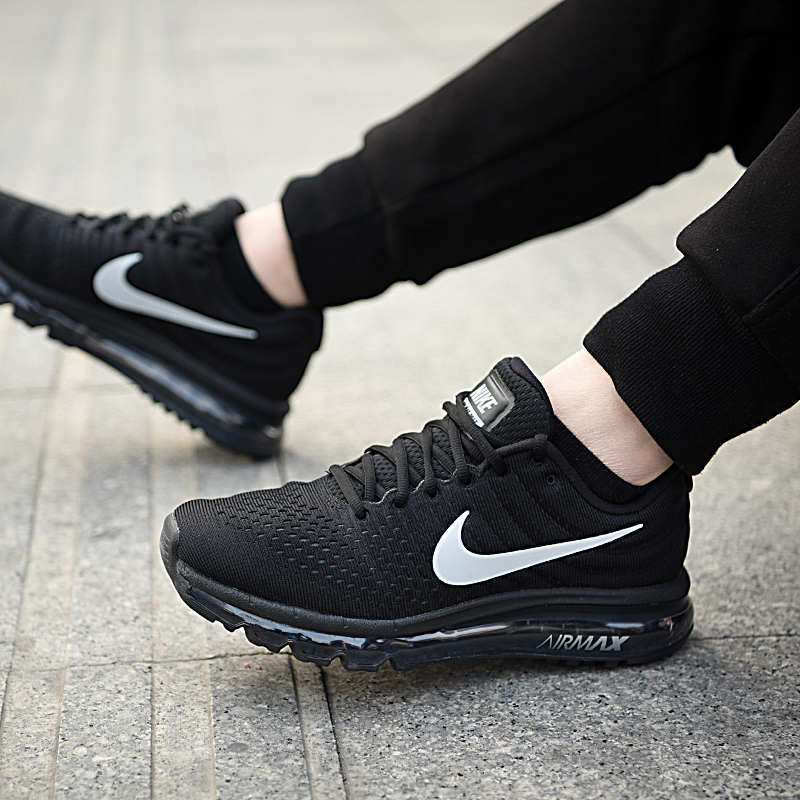 nike耐克新款airmax2017全掌气垫男子缓震休闲跑步鞋849559