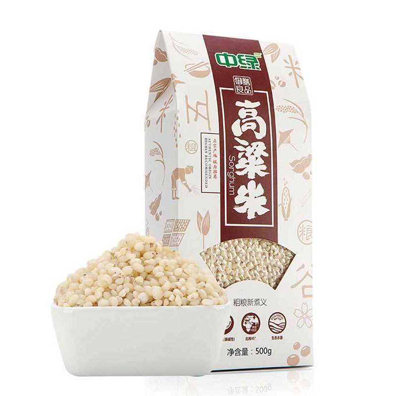 WQLQ中绿东北五谷杂粮农家自产薏仁米400g+高粱米500g+燕麦米440g