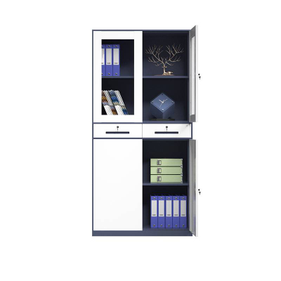 套色文件柜档案柜中二斗文件柜/台