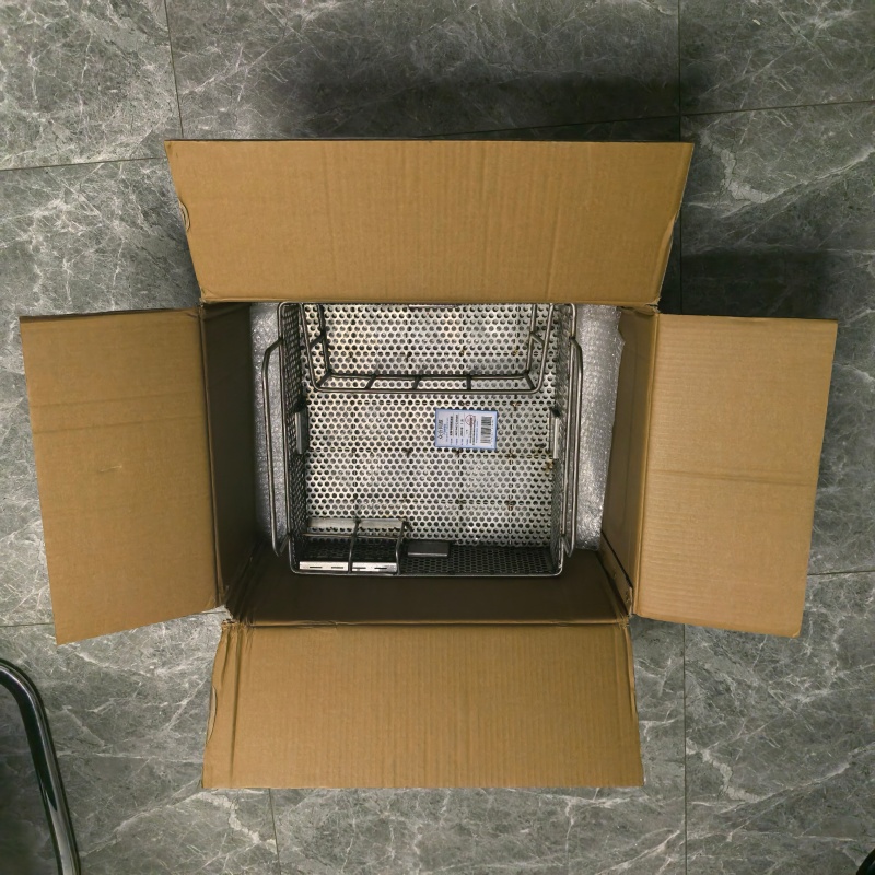 众合同源 定制不锈钢配送筐 440*440*230MM 个高清大图