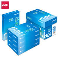 得力（deli）7413 打印纸复印纸莱茵河80克A4纸白纸办公用纸80g木桨 单包装