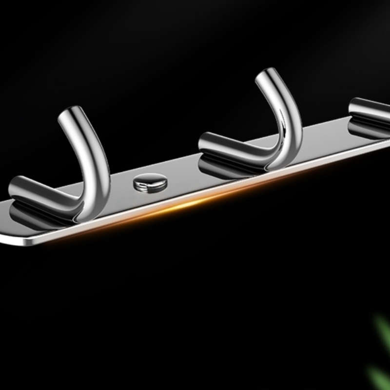 伟樽不锈钢挂钩10钩76*3*4.8cm个高清大图