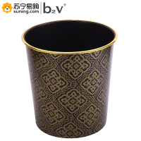 b2V 欧式菱形铜币纸篓 口径24cm*高26cm
