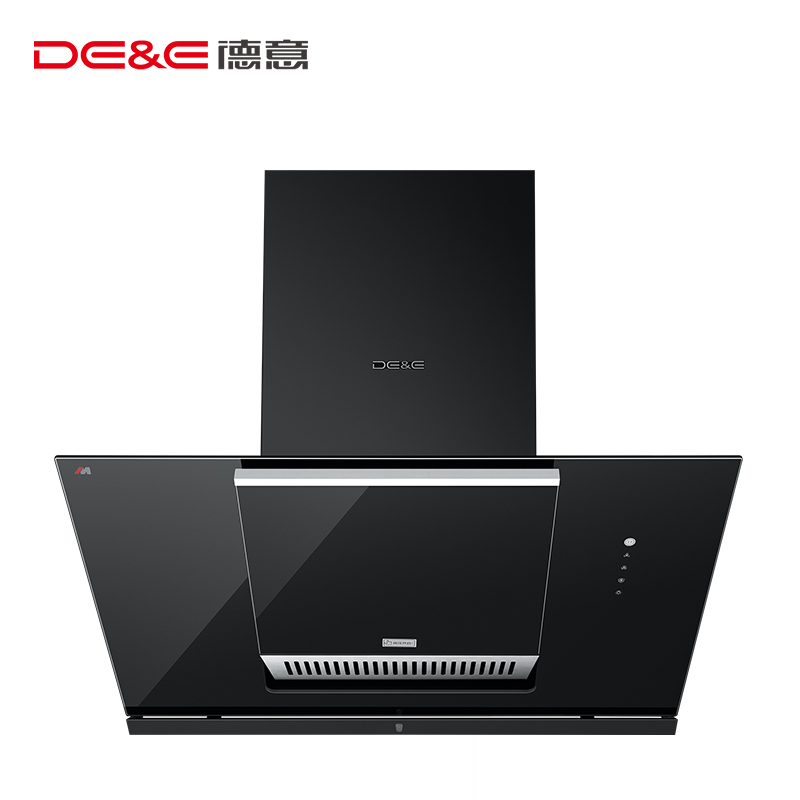 德意(DE&E)19立方近吸式大吸力油烟机CXW-230-852E 触控式抽油烟机 一级能效侧吸抽烟机高清大图