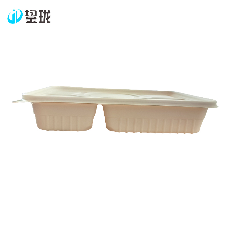 鋆珑 一次性餐盒带盖5格 5G 个高清大图