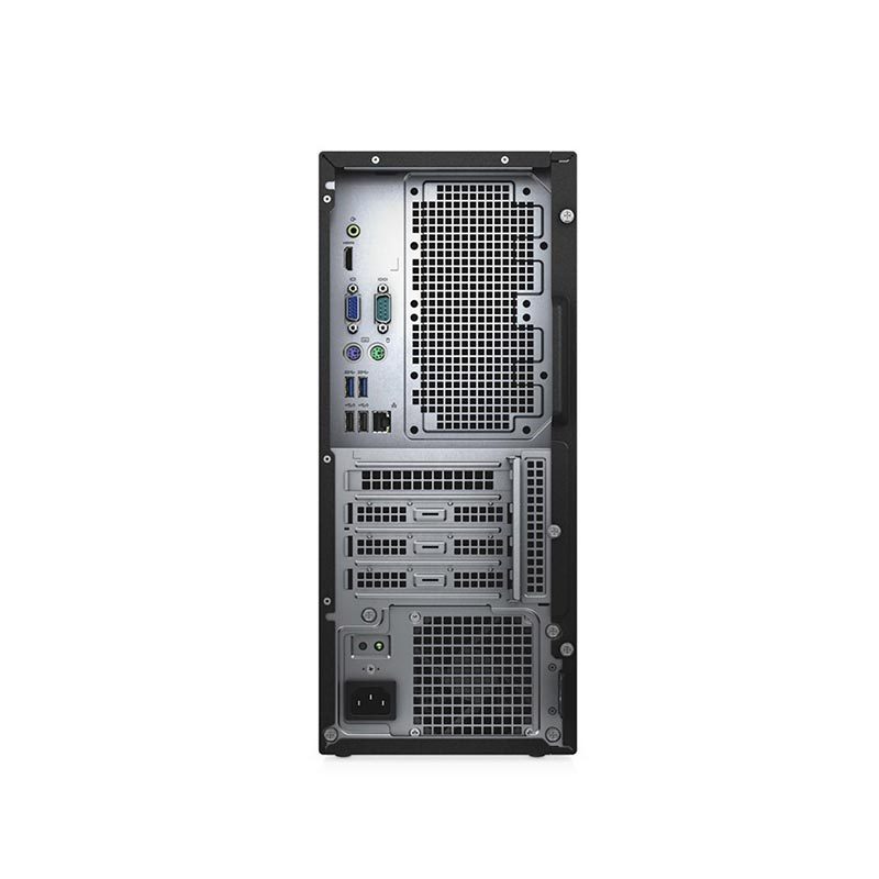 戴尔(DELL)成铭3977商用台式电脑 单主机(i3-7100 4GB 1T+128G固态 W10H 项目)高清大图