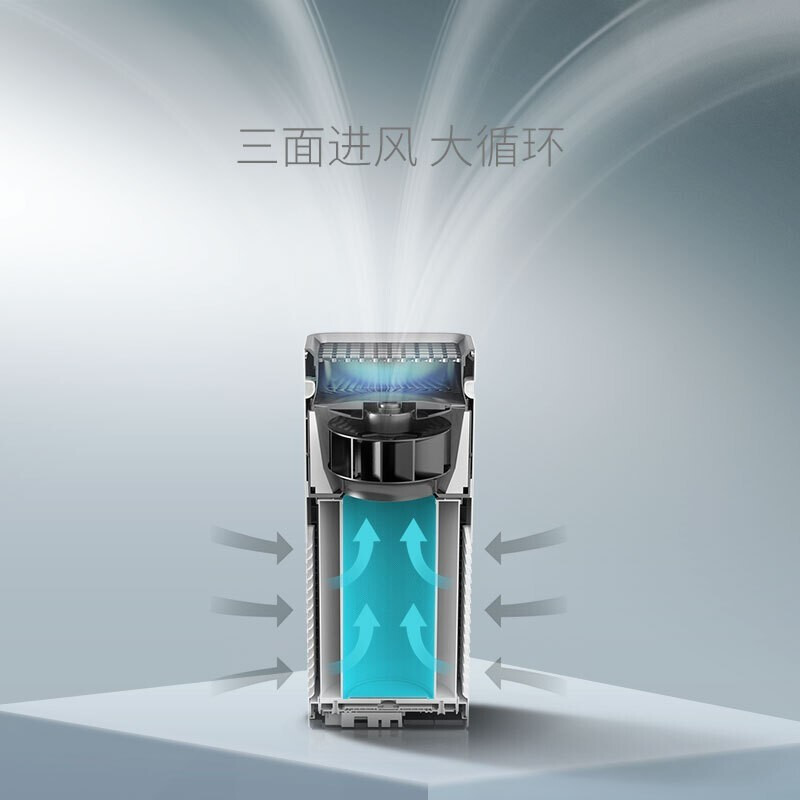 352 X60 空气净化器(金色款) 380*380*835mm