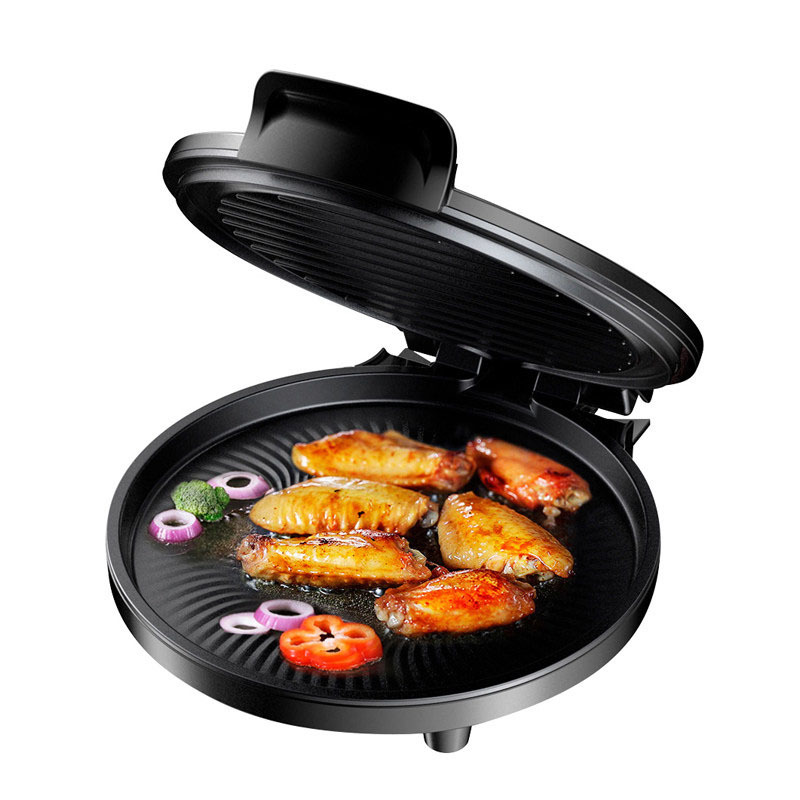 耀目黑美的电饼铛电饼档家用双面加热烙饼锅自动断电新款加深煎饼机