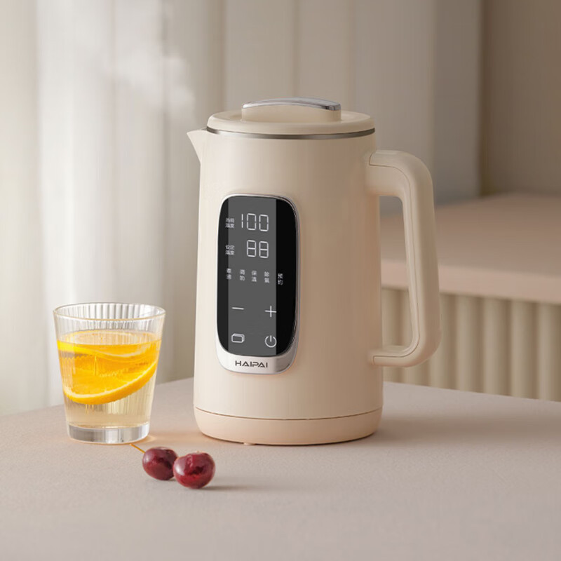 海牌(HAIPAI)电热水壶HP-SH15D白色智能保温/预约1.5L电水壶