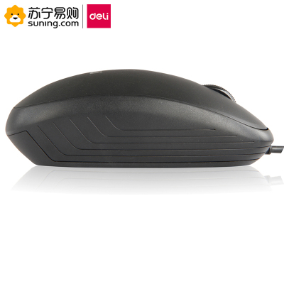 得力(deli) 3715有线鼠标 黑色