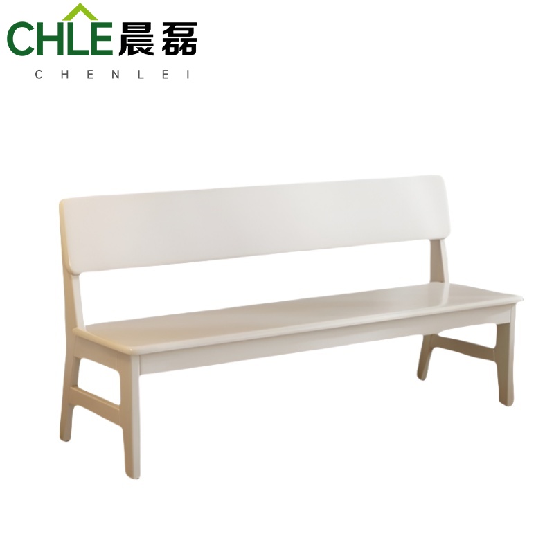 晨磊 长条凳 (白色)160*33*86cm 个高清大图