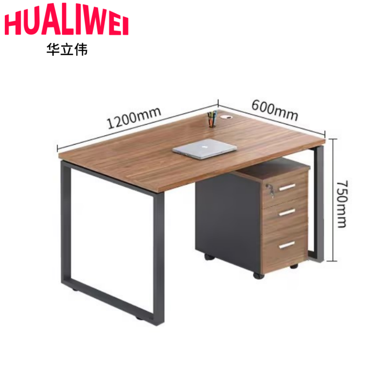 华立伟办公桌屏风工位高清大图