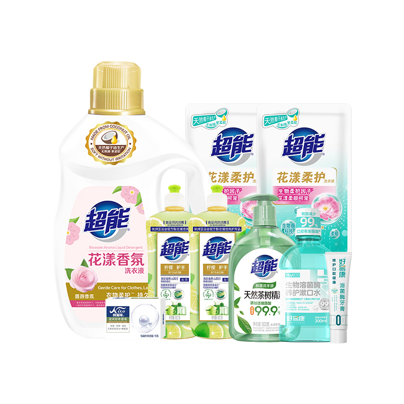 超能 深层净澈护理(单位:套) 混色 超能/好易康香悦个护洗护套装