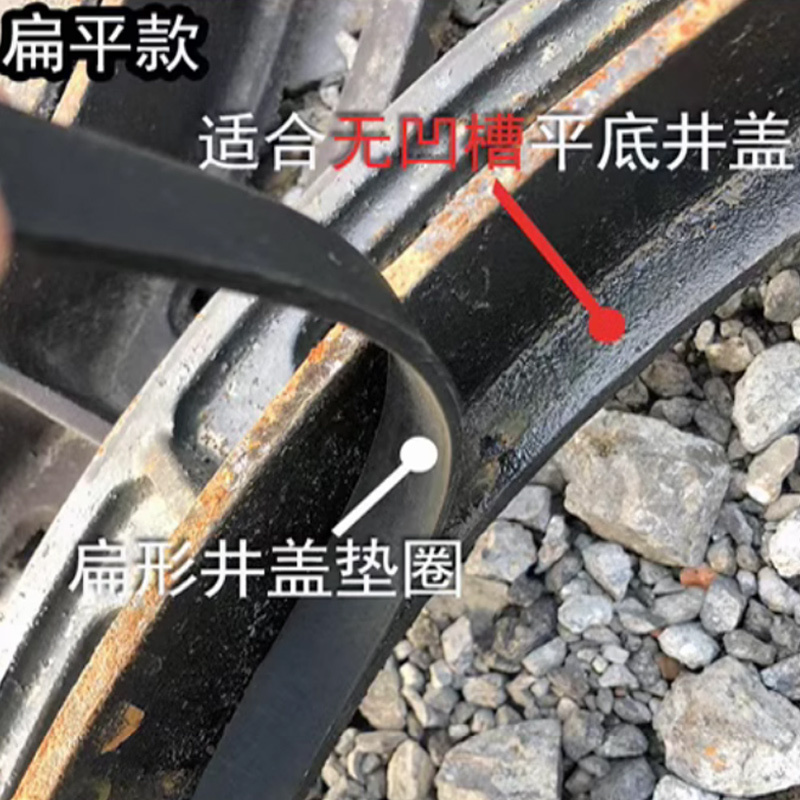 Hittery 井盖专用垫圈 方井盖通用款 扁平款 宽28高3mm(单位:米)
