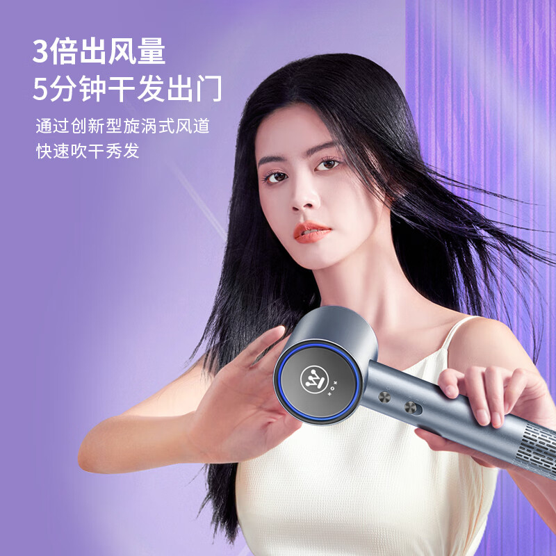 (顺丰发货)西屋电吹风机HS500皎月灰高清大图