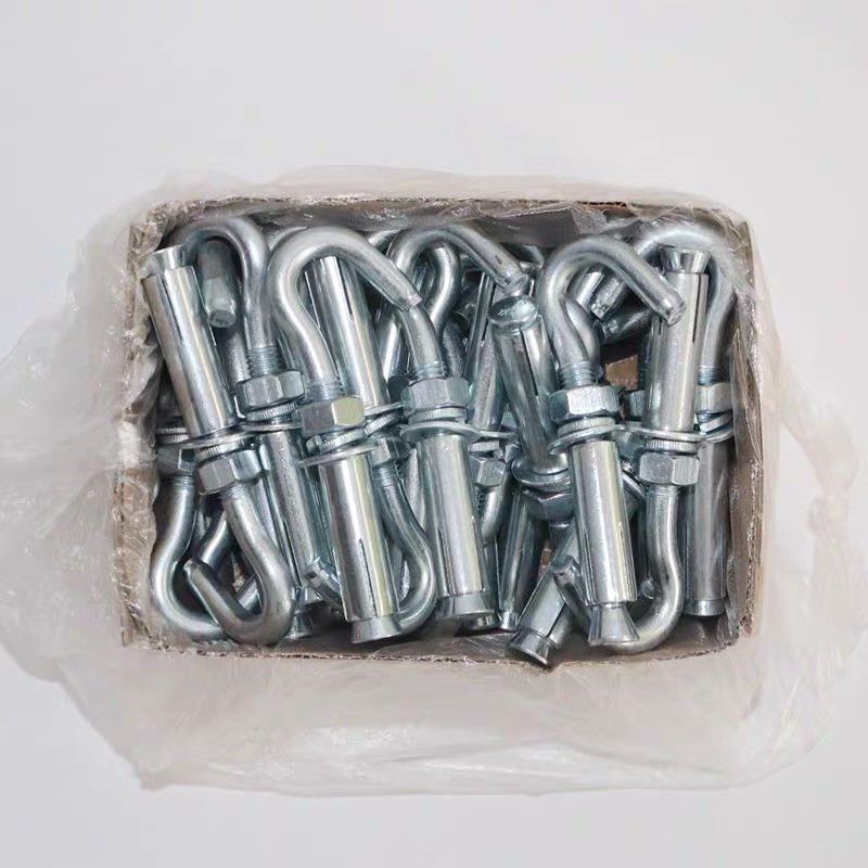 膨胀钩带钩膨胀螺丝挂钩膨胀螺栓钩胀钩涨钩多用钩钩子吊钩吊扇钩m65