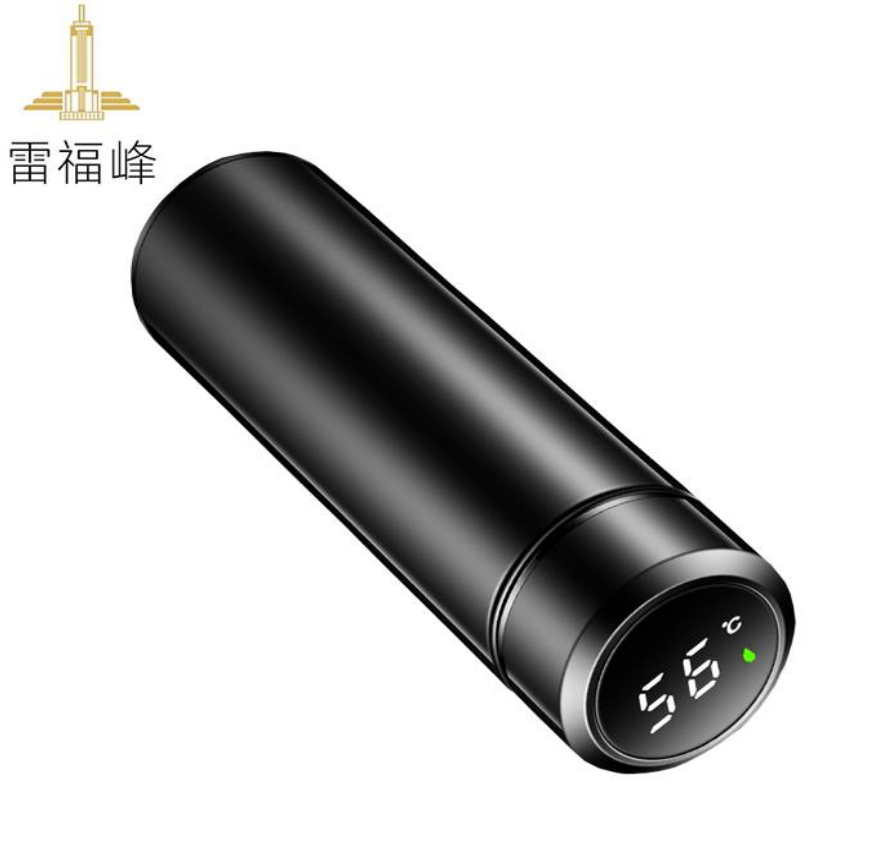 雷福峰智能保温杯带温度显示304不锈钢500ml/个高清大图
