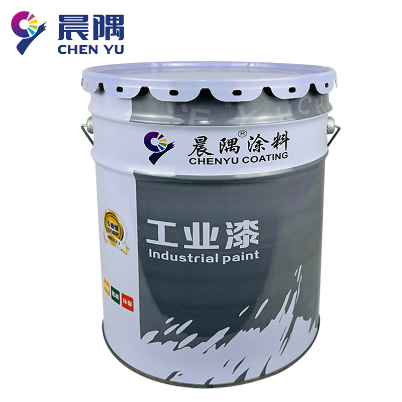 晨隅工业漆有机硅耐高温漆200°白 20kg/桶